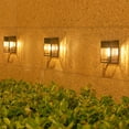 thumbnail image 4 of Lámpara solar de pared para exteriores, decoración de patios y jardines, e iluminación nocturna – ABS resistente a la intemperie IP65, modo automático día-noche para pasillo, entrada, garaje, cami, 4 of 6