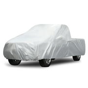 Unique Bargains 6.5M Waterproof Indoor Truck Pickup Car Cover Protector Silver Tone 255.9"