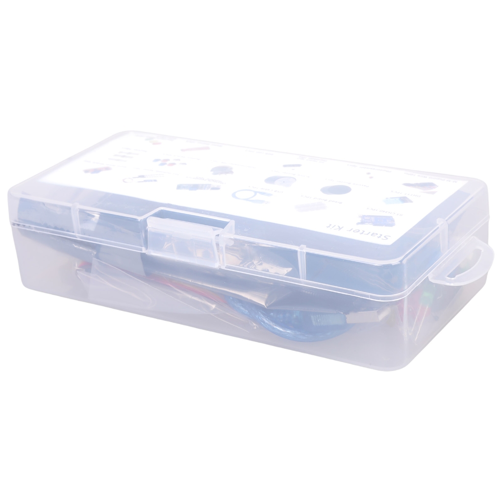 Handy-Portable Resistor for Starter Led Potentiometer Tact-Switch Pin Header Breadboard + Retail Box