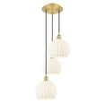 thumbnail image 2 of Innovations Lighting - White Venetian - 3 Light Cord Hung Multi Pendant In, 2 of 7
