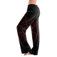 thumbnail image 2 of Halloween Pajama Pants Women Stretch Lounge Pants Comfy Pjs Sleep Bottoms Soft Pajama Pants Cute Trousers Loose Palazzo, 2 of 6