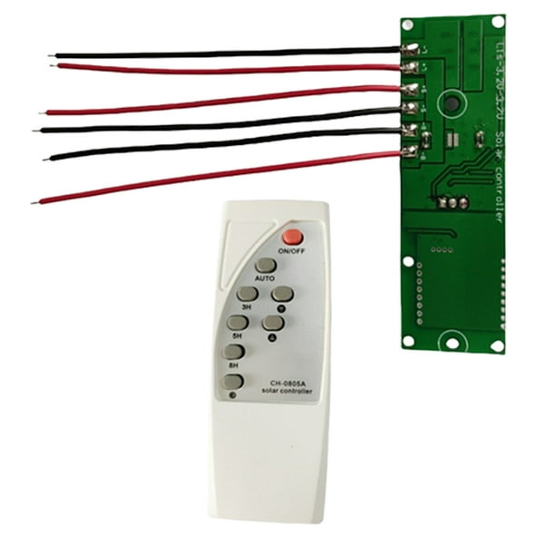 Placa Solar Circuito 3.2V 3.7V Microondas Cuerpo Inducción Remota Control Remoto