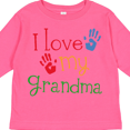 thumbnail image 4 of Inktastic I Love My Grandma Boys or Girls Long Sleeve Toddler T-Shirt, 4 of 5