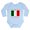 Sky Blue, variant on CafePress - Im Not Loud Im Italian Body Suit - Long Sleeve Cotton Baby Bodysuit