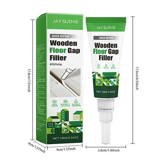 fheaev Seam Beautifier Solid Wood Furniture Floor Scratch Repair Filling Pointed Sealant Seam Beautifier
