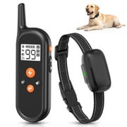 PcEoTllar Dog Training Collar, Dog Shock Collar with Remote, 4 Modes Beep Vibration Shock, Waterproof, Rechargeable Dog Shock Collar for Training Small Medium Large Dogs
