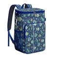 thumbnail image 1 of Colorful Sea Creatures and Fish Backpack Cooler, Leakproof Insulated Cooler Bag, Waterproof Lunch Backpack for Ocean Trips, Beach Days, 1 of 5