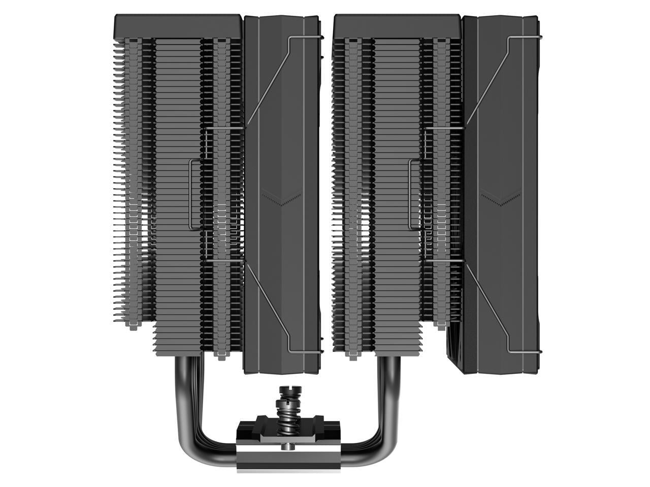 Sama A60Black Dual-Tower CPU Air Cooler Black6 Heat Pipes Dual 120mm PWM