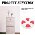 thumbnail image 5 of Plastic Cabinet Handle Lifebuoy Shape Rescue Ring Door Handle for Home Use 2Pcs, 5 of 5