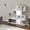 White, variant on Karlin Modern Bookcase with Shelves, White