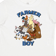 thumbnail image 4 of Inktastic Farmer Boy with Happy Farm Animals Boys or Girls Toddler T-Shirt, 4 of 5
