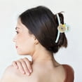 thumbnail image 2 of Ofertas Únicas 1 Pc Clip para el Cabello Patrón de Osos Clip de Garra 5.12"x1.97"x2.36" Azul, 2 of 5