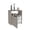 7#Light Gray,Particle Board, variant on Nightstand Cuarzz,One Cabinet,Black Wengue Finish,Black Particle Board Furniture Bedroom Nightstands