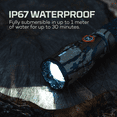 thumbnail image 5 of NEBO Slyde King Flashlight, Rechargeable LED Flashlight and Work Light, Bright, Durable, Everday Carry & Camping Flashlight with 4 Light Modes, C.O.B. Work Light and Magnetic Base, Mossy Oak, 5 of 7