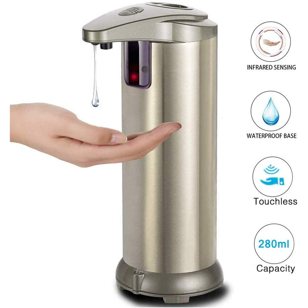 AeroHome Touchless Liquid Soap Dispenser & Hand Sanitizer Dispenser