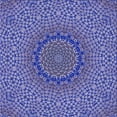 thumbnail image 1 of Ahgly Company Machine Washable Indoor Square Transitional Purple Mimosa Purple Area Rugs, 5' Square, 1 of 7