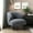 Dark Gray, variant on Modern Accent Chair in Living | Ideal in Main Area | 100% Polyester & Plywood | Resolves Low - Quality and Weight Issues