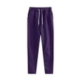 thumbnail image 6 of FRSASU Women's Joggers Pants with Pockets Drawstring Elastic Waist Sweatpants for Women Running Lounge Workout Travel Purple, 6 of 6