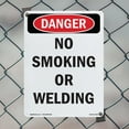 thumbnail image 4 of No Smoking Or Welding OSHA Danger Aluminum Sign 18 Inch x 12 Inch - 5 Pack, 4 of 8