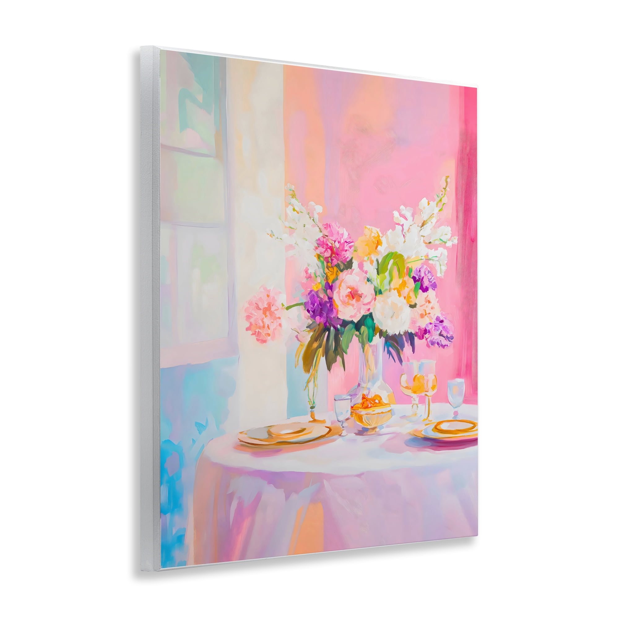 Stupell Industries Pink Brunch with Romantic Bouquet Wall Plaque Art, design by The Prints Vibe