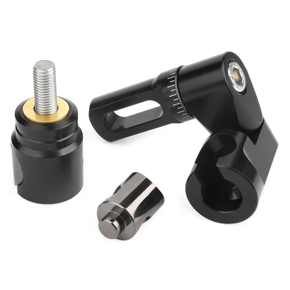 Single Side V-Bar Aluminum Adjustable Compound Bow Stabilizer Balance Bar Shooting