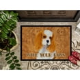thumbnail image 3 of Carolines Treasures SS4877MAT 18 X 27 In. Blenheim Cavalier Spaniel Wipe Your Paws Indoor Or Outdoor Mat, 3 of 4