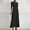 Black, variant on Off Shoulder Maxi Dress for Women Half Sleeve Elegant Slimming Belted Long Dress Wedding Evening Party Pink S