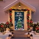 thumbnail image 5 of Decoraciones de Navidad Decoración de la Puerta de Navidad de 6.66x2.99 Pies Decoración de la Puerta de Regalo de Santa Claus, 5 of 6