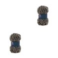 thumbnail image 1 of Bearachild Hilo de punto Pelota de piel Suministros de costura Lana Cachemira Herramienta para coser Suéter de ganchillo Ropa de bebé Sombrero Café 2Conjunto, 1 of 6