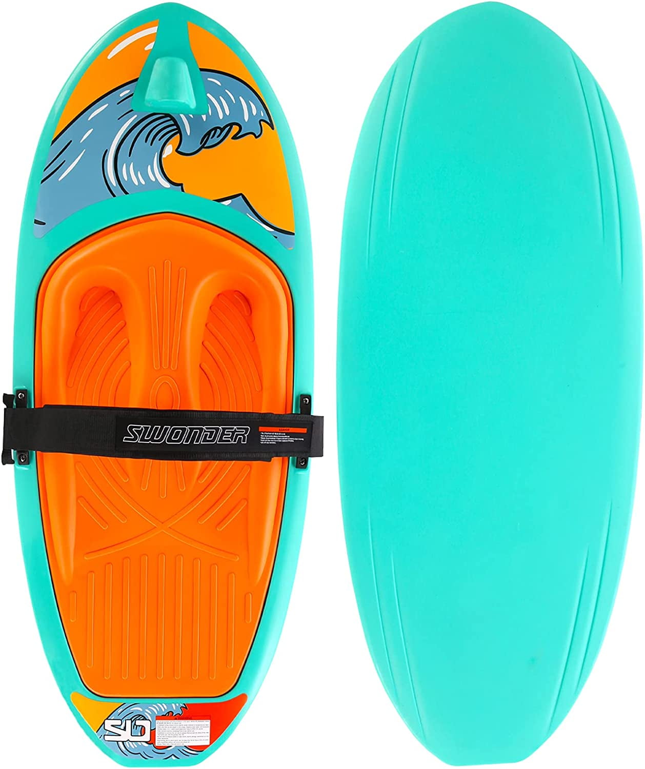 Swonder Water Sports Kneeboard for Boating, 52''L x 21''W Knee Board