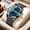 Black Dial - Emerald Blue Face, variant on Men's watch with dual calendar, luminous, waterproof, steel band, quartz watch, large dial men's wristwatch