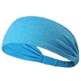 thumbnail image 4 of Diadema deportiva, diadema de yoga para mujeres, diadema deportiva para hombres, diadema de fitness para correr, viajar y hacer ejercicio (negro) Rojo Verde, 4 of 5