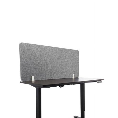 UPC: 0850021260071 | GN1 LUDS55241G Desk Divider Privacy Panel Sound Reducing Office Partition  Gray – 24 x 55 in.