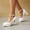 White, variant on Babysbule Women's High Heels, Women's Beaded Buckle Shallow Mouth Round Toe High Heel Business Shoes