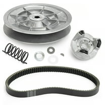 Secondary Driven Clutch & Belt Set for Yamaha Golf Cart Gas 4-Cycle G2 G8 G9 G11 G14 G16 G20 G21 G22 1985