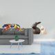 thumbnail image 2 of Elegante Conjunto De Figuras De Cerámica De Leopardo Y Conejo Para Decoración Del Hogar. Escultura De Animales, Adorno Perfecto Para Estantería, Vitrina Y Jardín Interior., 2 of 8