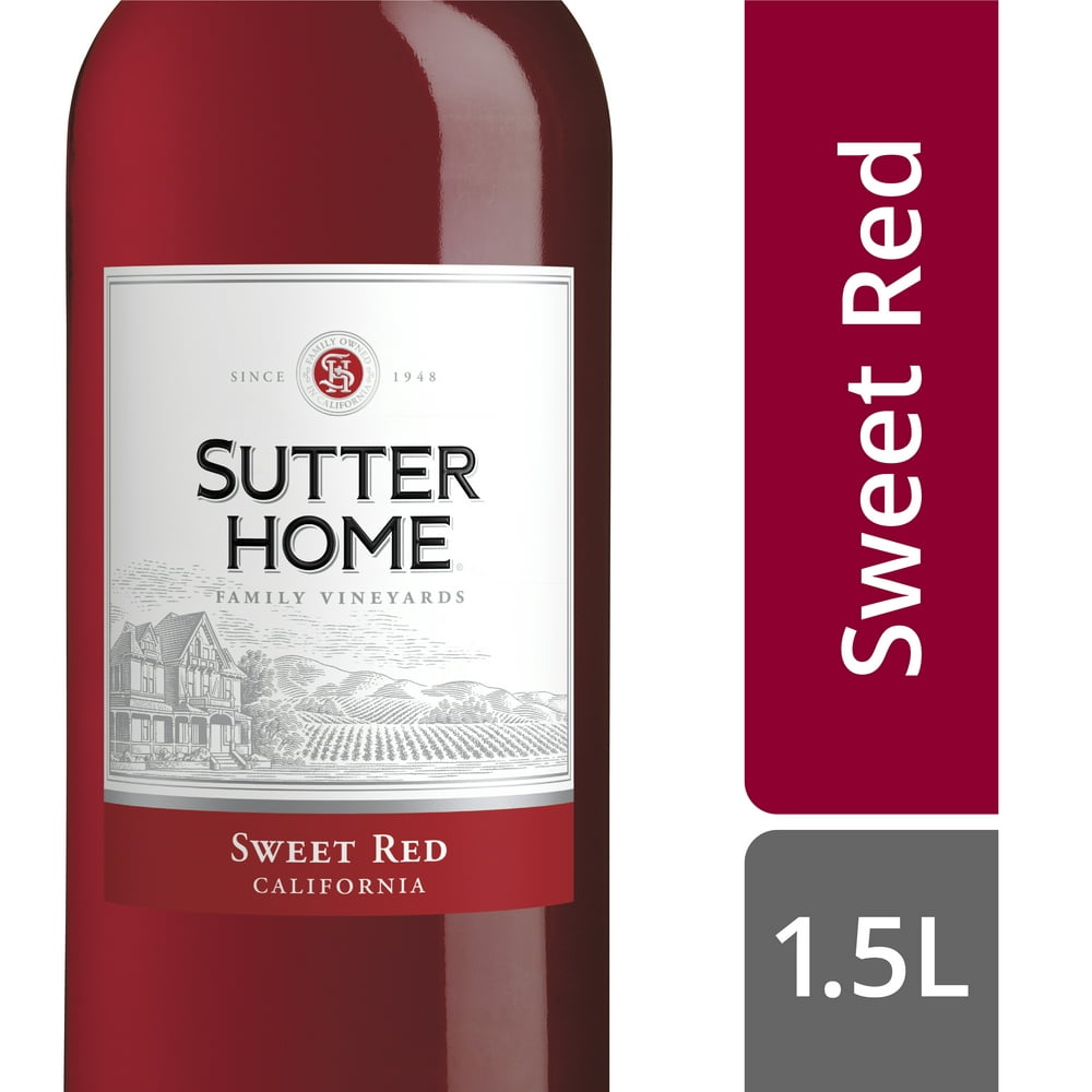 Sutter Home Sweet Red Wine 1.5 LT - Walmart.com - Walmart.com