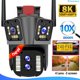 thumbnail image 2 of 16MP Cámara IP WiFi de alta definición de 8k, zoom 10x, 4k al aire libre, Cámara de seguridad, Cámara de vigilancia, seguimiento de ia, cuatro lentes y tres pantallas, mini Cámara callejera, 360 grado, 2 of 4