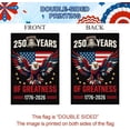 thumbnail image 3 of 250 Years America Double Sided Garden Flag 12.5x18 Inch 250th Anniversary USA Patriotic Banner Weatherproof Yard Banner with Statue of Liberty Design for 1776-2026 Commemorative Decoration, 3 of 9