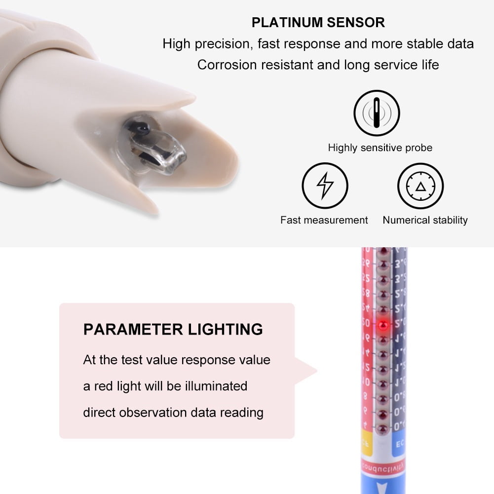 Portable Conductivity Ph Test Stick Water Quality Test Pen