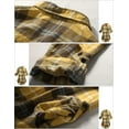 thumbnail image 4 of Matchstick Women Long Sleeve Flannel Plaid Checked Shirt (XS-XXL), 4 of 4