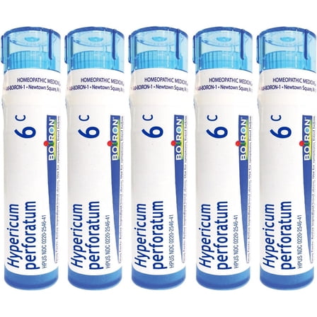 Boiron Hypericum Perforatum 6C, Homeopathic Medicine for Nerve Pain (Pack of 5)