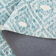 thumbnail image 6 of SAFAVIEH Audrey Jaxon Trellis Area Rug, Blue/Ivory, 8' x 10', 6 of 8