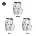 thumbnail image 2 of Pantalón Corto Deportivo Hombre TFixol Blanco y Blanco y Blanco Small, 2 of 7