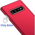 thumbnail image 4 of Case for Samsung Galaxy S10 Plus Phone Case Protective Slim [Defend from Scratch/Slip/Drop/Fingerprint] Matte PC Hard Minimalistic Phone Cover for Samsung Galaxy S10 Plus-Red, 4 of 12