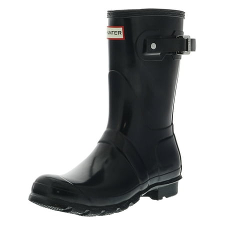 hunter original short gloss waterproof rain boot