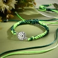 thumbnail image 2 of 6 color 2mm Satin Nylon Trim Cord 65 Yards Green Rattail Silk Cord String Christmas Tree Beading String for Macrame Necklace Friendship Bracelets Jewelry St. Patrick’s Day Nylon, 2 of 8