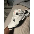 thumbnail image 3 of Ni - ke Size 10 - Air Jordan 4 Retro OG 2025 White Cement, 3 of 5
