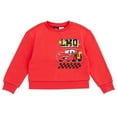 thumbnail image 4 of Disney Cars Lightning McQueen Fleece Pullover Sweatshirt and Jogger Pants Outfit Set Toddler to Big Kid, 4 of 4