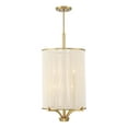 thumbnail image 5 of Warm Brass Four Light Chandelier from the Wynwood Collection, 5 of 5